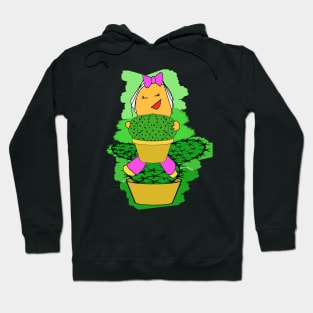 kawaii cactus Hoodie